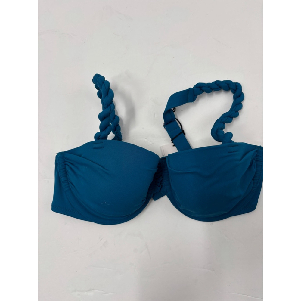 Women's Shade & Shore Bra Size 32B teal Blue